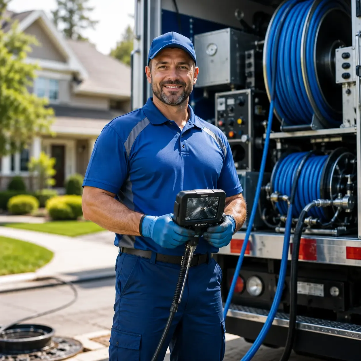 Local outdoor drain cleaning specialists in North Adams, MI